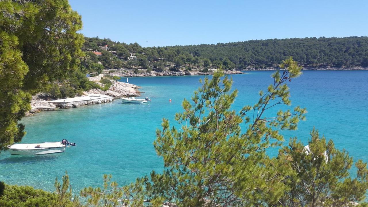 Villa Sun Garden - 4 Star Villa With Heated Swimming Pool, Quiet Bay, Bbq, 50M From The Sea Milna  Extérieur photo